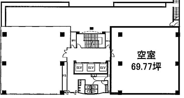 東映三宿ビル6F 間取り図