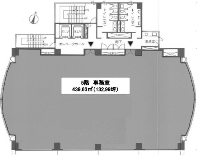 大滝ビル5F 間取り図