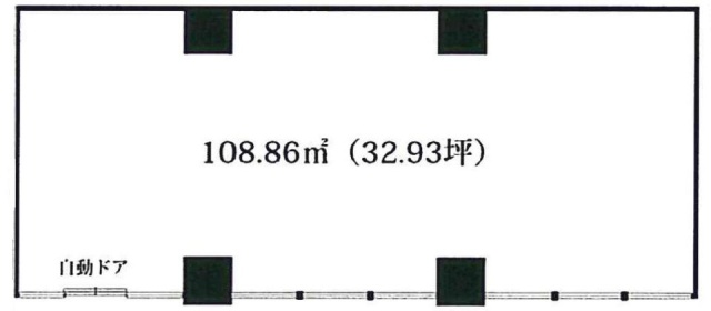 ビュータワー八王子ビル1F 間取り図