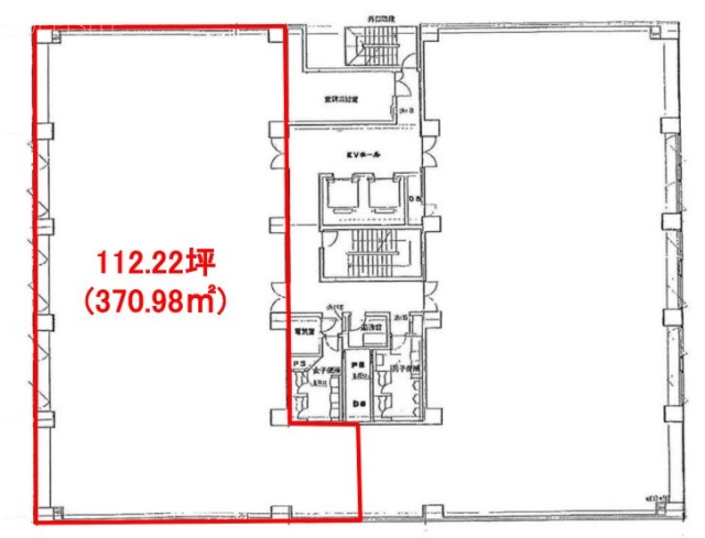 NMF茅場町ビル6F 間取り図