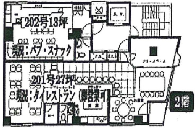 浜銀第二ビル2F 間取り図