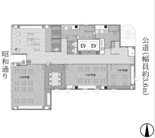 MARK SQUARE 御徒町1002 間取り図