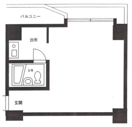 ストーク麻布十番4F 間取り図