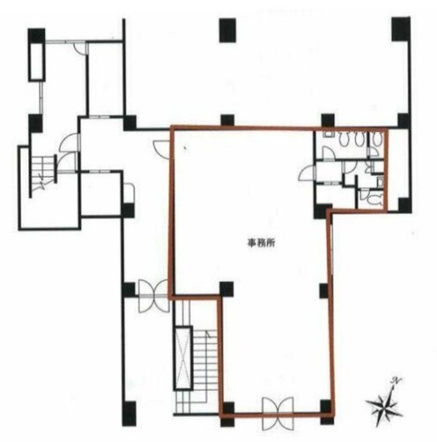 京成日本橋富沢町ビル1F 間取り図