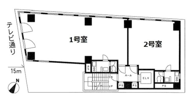 麹町三丁目ビル402 間取り図