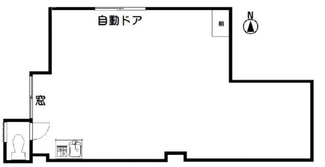 コーポ高田ビル102 間取り図