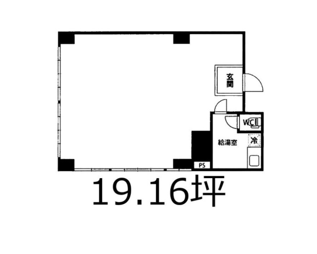 二葉ビルA 間取り図