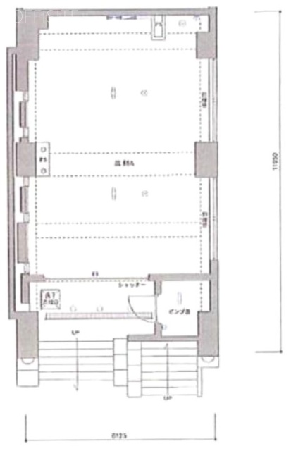 トリニティハウス三田ビル1F 間取り図