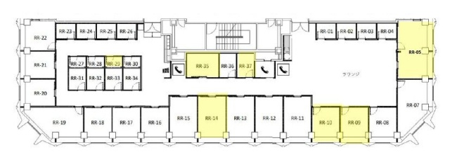 +OURS新宿RR-37 間取り図