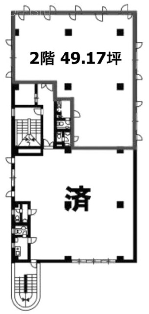 多摩ファイブプラザビル2F 間取り図