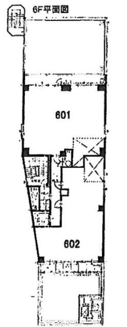 RE-KNOW目黒ビル602 間取り図