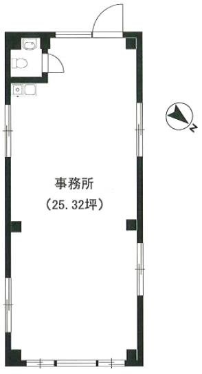 岡埜ビル301 間取り図