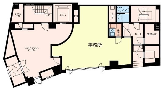 下目黒ヘンミビル1F 間取り図