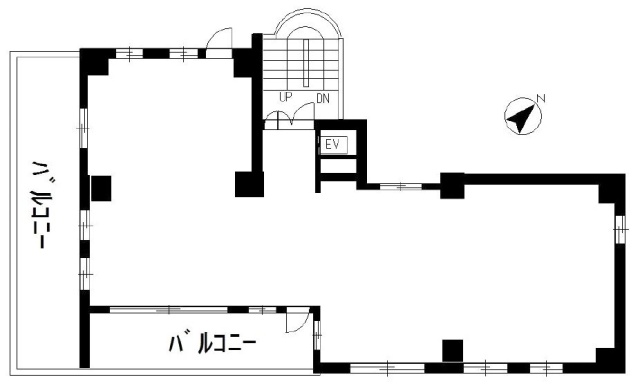 グレイセス土山ビル2F 間取り図