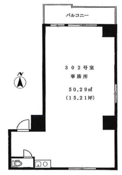 共立ビル302 間取り図