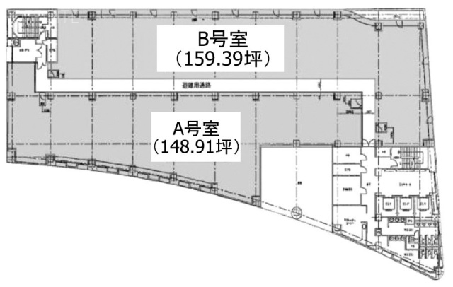 トーシンビルA 間取り図