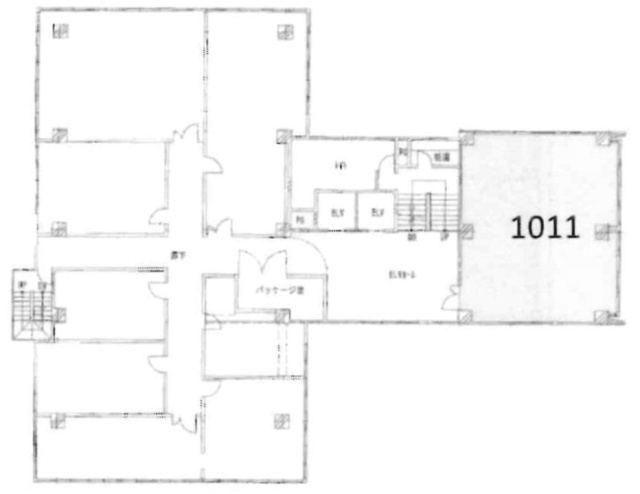 第3東ビル1011 間取り図