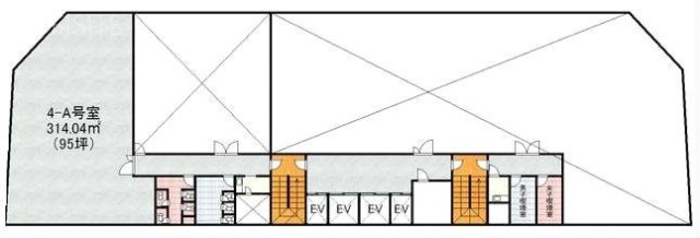 新宿ビル4F 間取り図