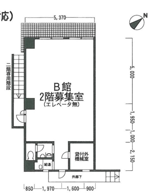 茅場町三協ビル1 間取り図