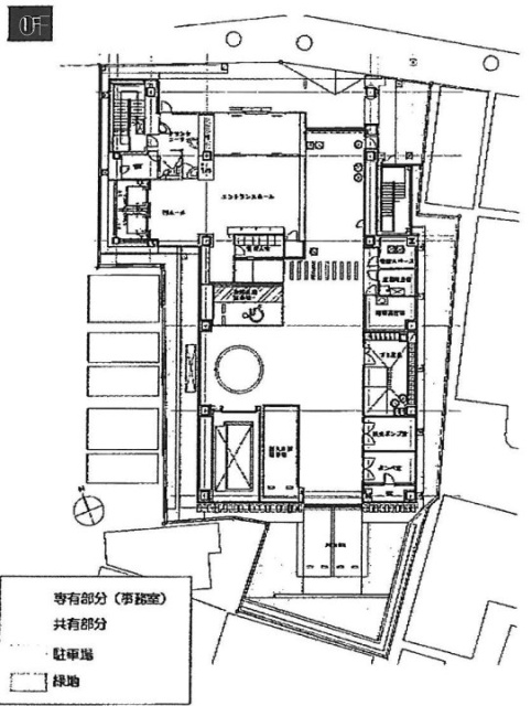 Gスクエア三田1F 間取り図