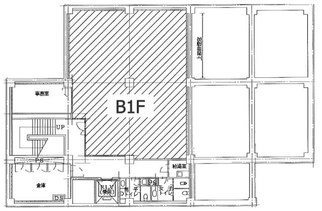 エレル千葉みなとビルB1F 間取り図