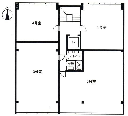 友田三和ビル401 間取り図