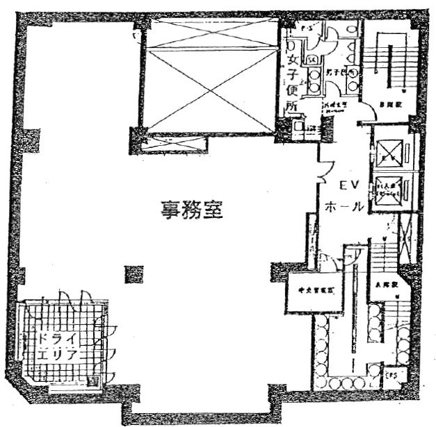 ONEST池袋イーストビルB1F 間取り図