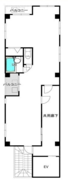 ハイ清澄ビル2F 間取り図