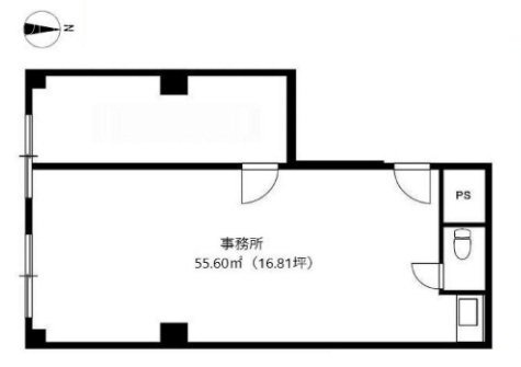 ヒロハイツオカモト202 間取り図