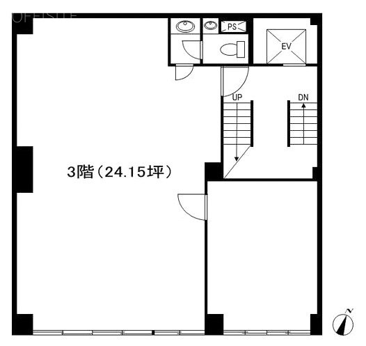 ヒロビル3F 間取り図