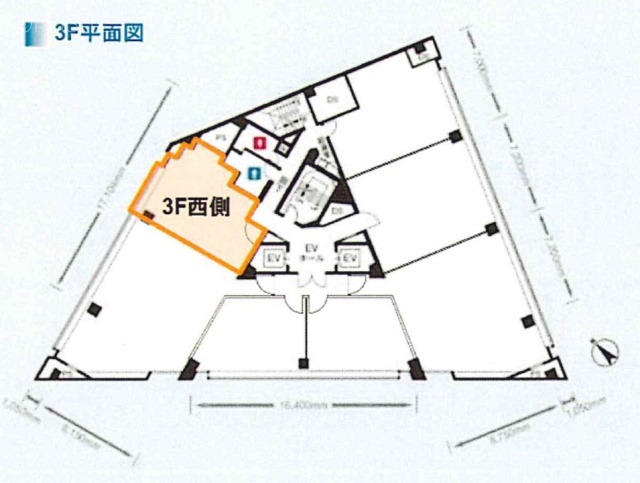 32芝公園ビル301 間取り図