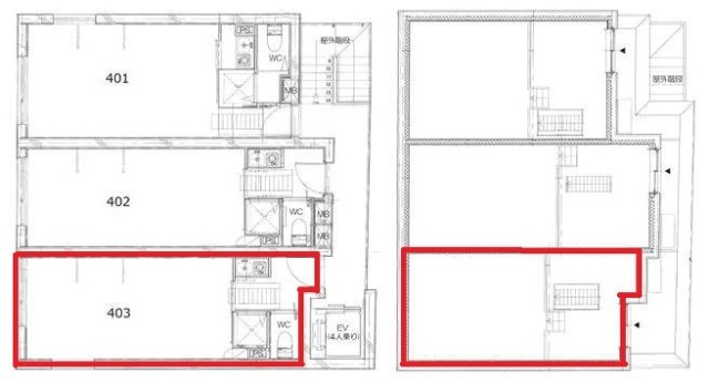 Ceder Terrace番町403 間取り図