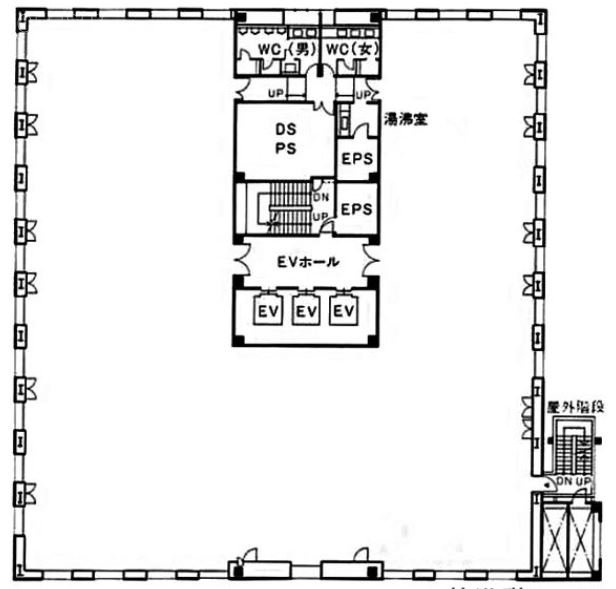 マタイビル4F 間取り図