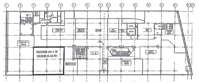 銀座INS22F 間取り図
