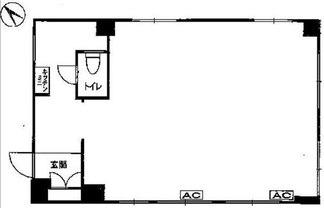 渋谷アジアマンション102 間取り図