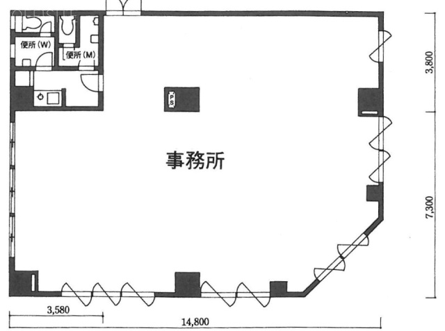 テェアーカテリーナ202 間取り図