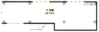 M'sGarden自由が丘アネックス1F 間取り図