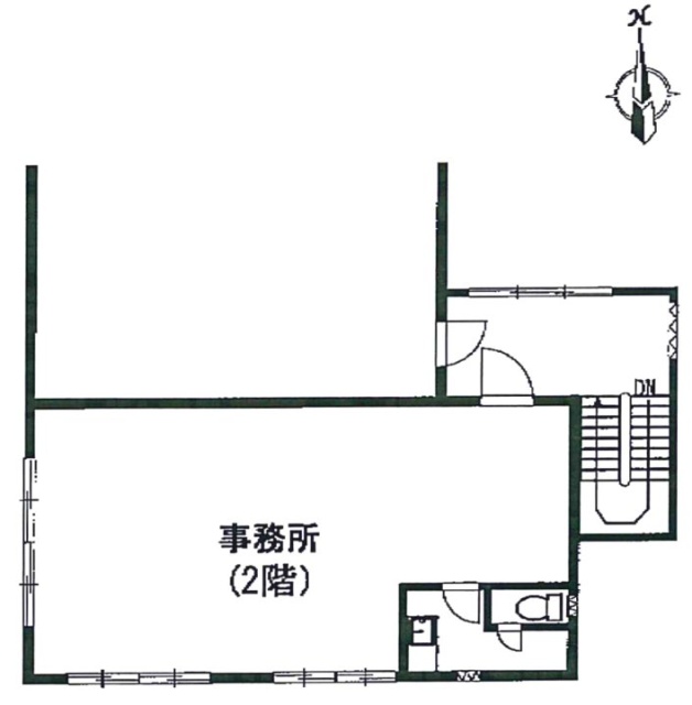 シミズコウサンビル2F 間取り図