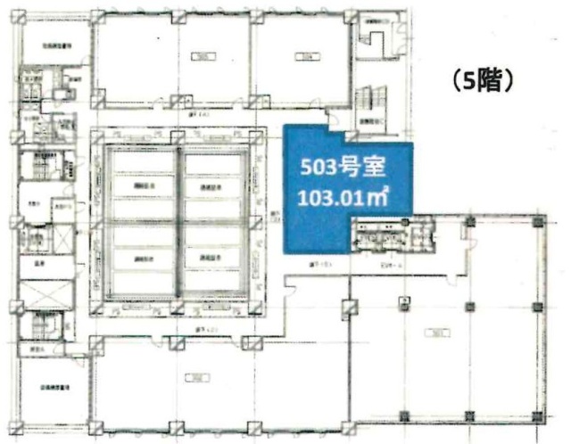 ステーションプラザタワー503 間取り図