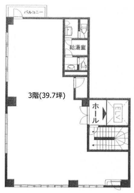 秋元ビル3F 間取り図