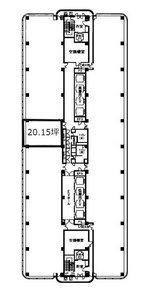 横浜STビル402 間取り図