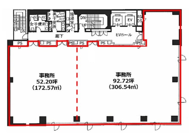 いちご大森ビルB 間取り図