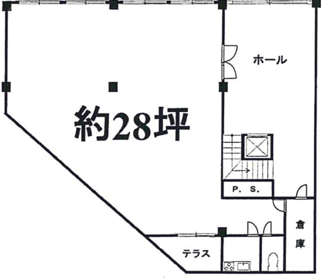 高尾力栄ビル202 間取り図