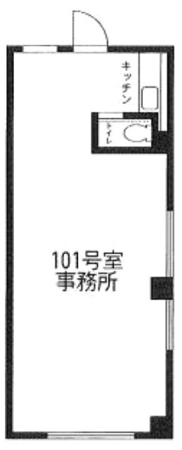 今井ビル東館101 間取り図