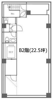 内神田LDビルB2F 間取り図