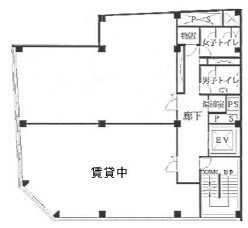 坂田ビルA 間取り図