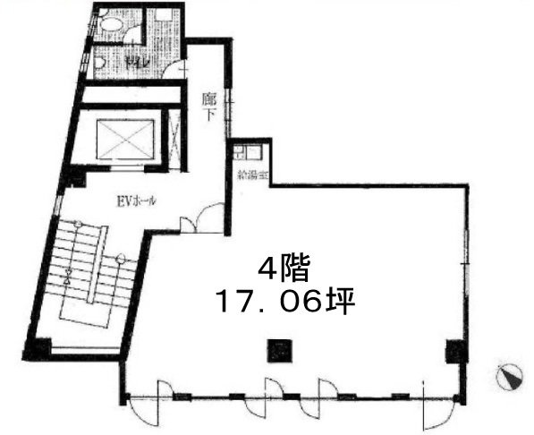 日比谷河岸ビル4F 間取り図