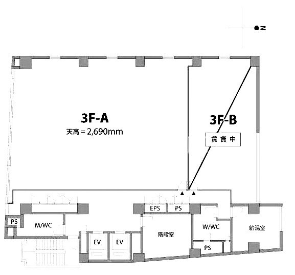 東京KALビルA 間取り図