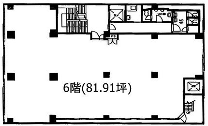 常磐ビル6F 間取り図