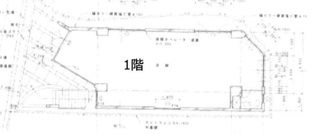 インガレッソビル1F 間取り図